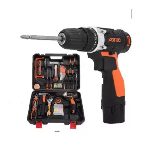 Generic 102pcs Cordless Rechargeable Drill Kit