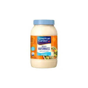 American Garden Real Mayonnaise Light 887ml (Pack of 12)