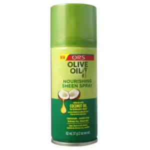 ORS Hair ORS Olive Oil Sheen, Spray with Coconut Oil, 80ml, Moisturizing Hair, Shine Spray ORSSSCC80