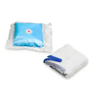 A-Care ACare Abdominal Sponge Mopping Pads, 40cm x 40cm 12ply, XAS17-25014, X-Ray Detectable Sterile Surgical Gauze Pads