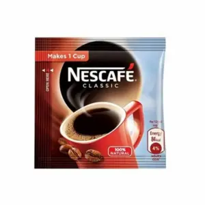 Nescafe Nescafé Classic Instant Coffee Sachets Single‑Serve 1.5g (Pack of 10)