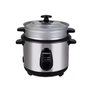 Frigidaire Stainless Steel NonStick Rice Cooker & Steamer 0.6L FD9006
