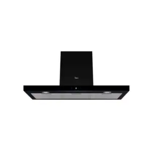 Midea Range Hood, Stainless Steel, LED Light, MH90M77EM27SB-BS