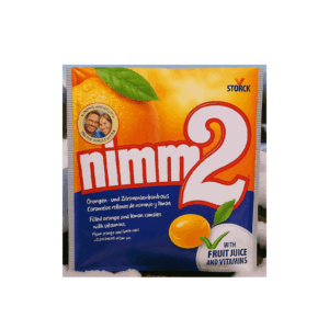 Storck Nimm 2 Fruit Juice Candy Orange & Lemon Filled Hard Candies JDD018271