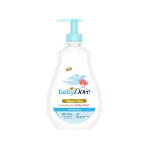 Baby Dove Tip to Toe Liquid Wash 400ml Sensitive Moisture, Hypoallergenic, Fragrance Free