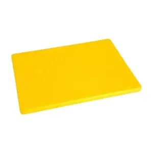 Naim Hygiplas Extra Thick High‑Density Polyethylene Yellow Chopping Board 100 X 70 X 4 NM-2234