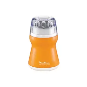 Moulinex Coffee Grinder Orange 180W 50gm No Filter AR110O27