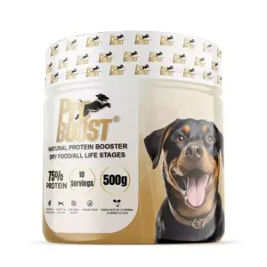 Baron ProBoost Natural Protein Booster For Dogs 500g, 10 Servings, 75% Protein (EX-E)