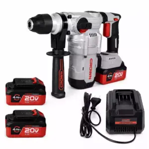 Crown Professional Crown Cordless Rotary Hammer 26mm, 20V, 0-700rpm, 0-2300bpm, 2.3J CT28013XS-4 BMC