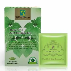 Faith WinsTown Healthy Tea Blood Uric Acid Balance Tea – Herbal Wellness Tea For Healthy Uric Acid Balance, Joint Comfort & Daily Health Support  20Bags