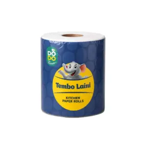 Dodo Paper Roll Kitchen 500 Sheets, Soft & Absorbent Kitchen Tissue Roll, Multipurpose Cleaning Paper, Everyday Hygiene Use DD-PR-500S