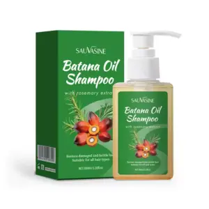Faith Sauvasine Batana Oil Shampoo With Rosemary Extract – Natural Hair Growth, Repair & Strengthening Shampoo For Damaged, Dry & Brittle Hair – Deep Cleansing & Moisturizing Formula For Men & Women (100ml)