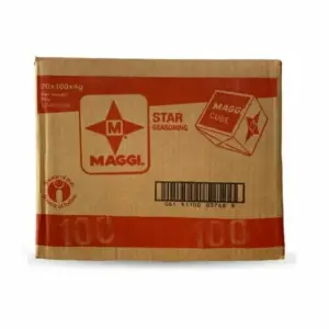 Maggi Star Seasoning Cubes Fortified Flavor Pack 4g × 20 × 100