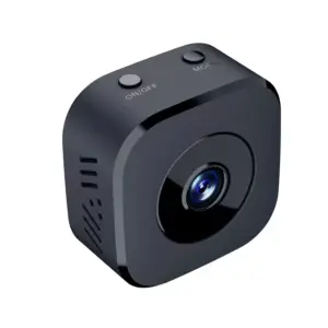 Faith Wireless Mini WiFi HD 1080P Smart Security Spy Camera With Night Vision, Motion Detection, Remote Mobile Viewing & Loop Recording