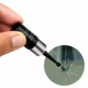 Faith Windscreen Repair Resin Kit – Advanced Automotive Windshield Crack & Chip Repair Solution With Curing Film Sheets And Applicator Tool For Car Glass Restoration (3ml)