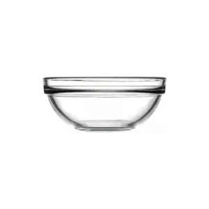 Pasabahce Chef's Glass Bowl 105mm 6pcs, Dishwasher, Microwave, Fridge Safe & Stackable 53493