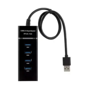 Faith USB Hub 4 Ports - High-Speed USB Splitter Extension Connector for Multiple Device Connectivity.