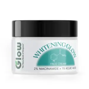 Glow Face Cream Whitening Glow 2% Niacinamide + 1% Kojic Acid 50ml
