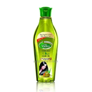 Vatika Hair Oil Natural Moisturizing, Strengthening & Hair Oil for Healthy Scalp, Nourishing Hair Oil for Soft, Manageable, and Silky Hair From Root to Tip (Olive) 200ml (Pack of 6)