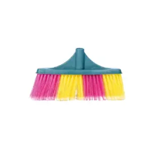 TBP Sambusa Coloured Soft Broom with Handle - 109-S Pack of 24