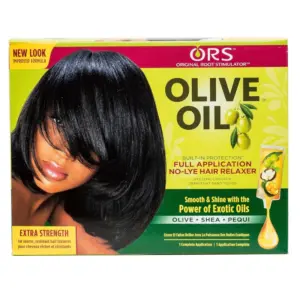 ORS Hair ORS Olive Oil Crème of Nature No-Lye Relaxer Kit Extra Strength ORSE12T