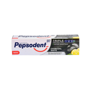 Unilever Home Care Pepsodent Toothpaste 130g Charcoal White & Lemon