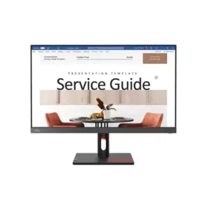 Lenovo ThinkVision S24i-30 FHD Monitor 23.8" with IPS Panel, 100Hz Refresh Rate, Power & HDMI Cable 63DEKAT3UK-E