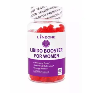 Faith Line One Libido Booster For Women Gummies – Advanced Female Intimate Wellness Formula For Healthy Sexual Desire, Energy, Mood Support, Hormonal Wellness & Daily Vitality, Strawberry Flavor, 60 Dietary Supplement Gummies