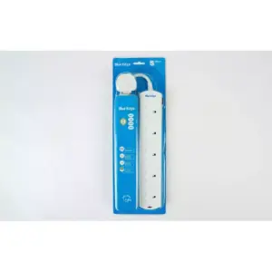 Office Point Blue Edge Extension Socket 5 Ways 1.8m cord BE-305-3