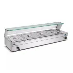 Commercial Kitchen Equipment Generic Commercial Electric Bain Marie Table Top 4 Pan HBM-100