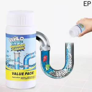 Faith Wild Tornado Pipe Dredge Deodorant, Powerful Sink and Drain Cleaner, Super Clog Remover, for Kitchen Toilet Pipe Dredging