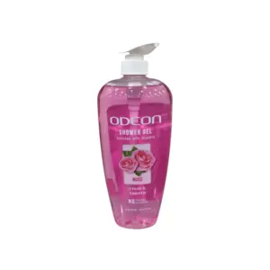 Odeon Shower Gel Rose Moisturizing Body Wash for Soft, Smooth & Refreshing Skin, Gentle Daily Cleansing Formula, Suitable for All Skin Types 1L