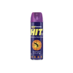 Hit Aerosol Spray Lilly Blosoom 400Ml HASLB-400ML (Pack of 12 Pcs)