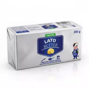 Lato Milk Lato Unsalted Butter 250gram LUB002A (Pack of 24)
