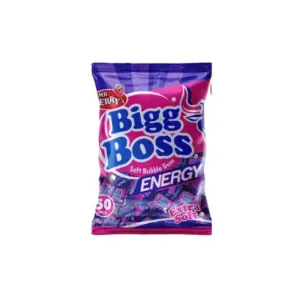 Mo Big Boss Bubble Gum Energy BBBGE-ENY (Pack of 50 Pcs)
