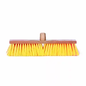 TBP Sweeping Economic Deck Scrub Broom Colour Fibre 60cm Head 306 (Pack of 12)