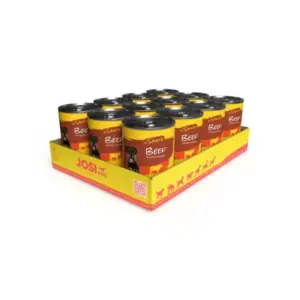 Josera JosiDog Beef in Sauce 415g, Fine Wet Food in Sauce with Beef for Adult Dogs