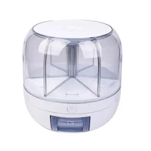 Nadstar1 Rice Bucket Dispenser 5KG Food Grain Storage Container Large Capacity Storage Box 916-6026