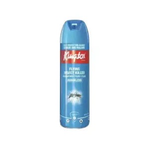Kingtox Flying Insects Killer Spray, Triple Action, Blue 400ml