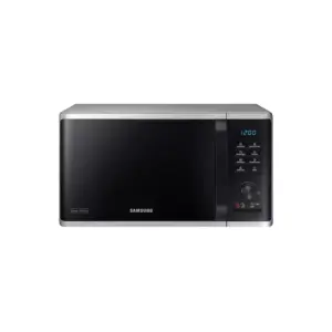 Samsung Solo Microwave 23L with Quick Defrost, ECO Mode, Silver MS23K3515AS