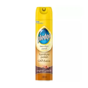 Pledge Wood Cleans Polish with Original 300ml (pack of 4pcs)