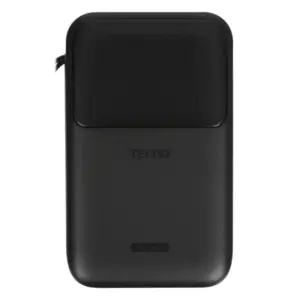 Tecno Power Bank, High Capacity Portable, Fast Charging , 20000mAh, 22.5W with LED Display S201