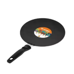 Orange Cookware Orange Non-Stick Concave Tawa 27cm 3.2mm with Sturdy Handle ONSC049