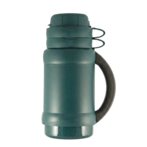 Thermos Flask Traditional 500ml Green Heavy Premier Glass Vacuum 34-50GR
