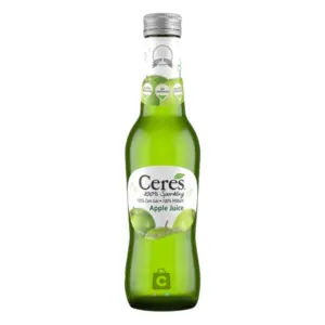 Ceres Juices Ceres Apple Juice 4x6x275ml Glass Bottles, 21814