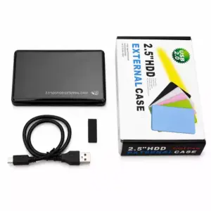 Faith USB 3.0 SATA External Hard Drive Enclosure 2.5 Inch Case For SSD & HDD – Portable External Storage Adapter