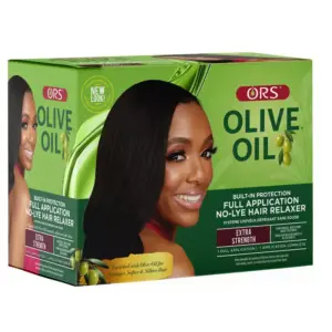 ORS Hair ORS Olive Oil Crème of Nature No-Lye Relaxer Kit Extra Strength ORSCNRKE2T