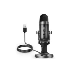 Faith Condenser Microphone USB Professional Studio Recording Mic for PC Computer Phone Gamin g, Streaming, Podcasting K66