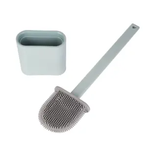 TBP Toilet Brush Silicone with Holder