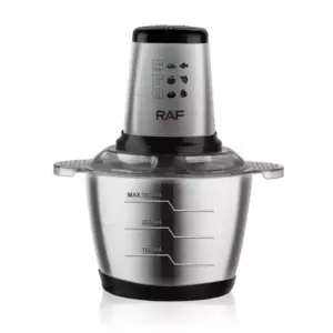 RAF Chopper 3L 1000W Stainless Steel, 4 Sharp Blades R.7035